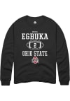 Main image for Emeka Egbuka  Rally Ohio State Buckeyes Mens Black NIL Sport Icon Long Sleeve Crew Sweatshirt