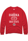 Main image for Emeka Egbuka  Rally Ohio State Buckeyes Mens Red NIL Sport Icon Long Sleeve Crew Sweatshirt