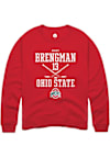 Main image for Riley Brengman Rally Mens Red Ohio State Buckeyes NIL Sport Icon Crew Sweatshirt