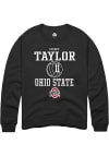 Main image for Sydney Taylor  Rally Ohio State Buckeyes Mens Black NIL Sport Icon Long Sleeve Crew Sweatshirt