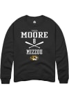 Main image for Tucker Moore  Rally Missouri Tigers Mens Black NIL Sport Icon Long Sleeve Crew Sweatshirt