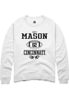 Main image for Matt Mason  Rally Cincinnati Bearcats Mens White NIL Sport Icon Long Sleeve Crew Sweatshirt