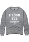 Main image for Matt Mason Rally Mens Graphite Cincinnati Bearcats NIL Sport Icon Crew Sweatshirt
