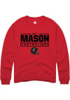 Main image for Matt Mason  Rally Cincinnati Bearcats Mens Red NIL Stacked Box Long Sleeve Crew Sweatshirt