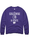 Main image for Izzi Szulczewski Rally Mens Purple K-State Wildcats NIL Sport Icon Crew Sweatshirt
