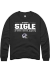 Main image for Marques Sigle Rally Mens Black K-State Wildcats NIL Stacked Box Crew Sweatshirt
