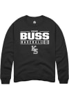 Main image for Mason Buss Rally Mens Black K-State Wildcats NIL Stacked Box Crew Sweatshirt