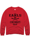 Main image for Carter Earls  Rally Cincinnati Bearcats Mens Black NIL Sport Icon Long Sleeve Crew Sweatshirt