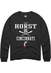 Main image for Chase Horst  Rally Cincinnati Bearcats Mens Black NIL Sport Icon Long Sleeve Crew Sweatshirt