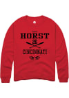 Main image for Chase Horst  Rally Cincinnati Bearcats Mens Red NIL Sport Icon Long Sleeve Crew Sweatshirt