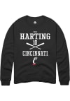 Main image for Cole Harting  Rally Cincinnati Bearcats Mens Black NIL Sport Icon Long Sleeve Crew Sweatshirt