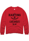 Main image for Cole Harting  Rally Cincinnati Bearcats Mens Red NIL Sport Icon Long Sleeve Crew Sweatshirt