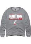 Main image for Cole Harting Rally Mens Graphite Cincinnati Bearcats NIL Stacked Box Crew Sweatshirt