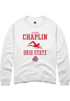 Main image for Clayton Chaplin Rally Mens White Ohio State Buckeyes NIL Sport Icon Crew Sweatshirt