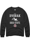 Main image for Henry Dvorak  Rally Ohio State Buckeyes Mens Black NIL Sport Icon Long Sleeve Crew Sweatshirt