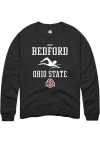 Main image for Josh Bedford  Rally Ohio State Buckeyes Mens Black NIL Sport Icon Long Sleeve Crew Sweatshirt