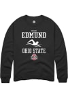 Main image for Mason Edmund  Rally Ohio State Buckeyes Mens Black NIL Sport Icon Long Sleeve Crew Sweatshirt