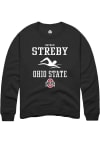 Main image for Nathan Streby  Rally Ohio State Buckeyes Mens Black NIL Sport Icon Long Sleeve Crew Sweatshirt