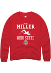 Main image for Nolan Miller  Rally Ohio State Buckeyes Mens Red NIL Sport Icon Long Sleeve Crew Sweatshirt