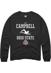 Main image for Sam Campbell  Rally Ohio State Buckeyes Mens Black NIL Sport Icon Long Sleeve Crew Sweatshirt