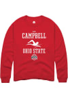 Main image for Sam Campbell  Rally Ohio State Buckeyes Mens Red NIL Sport Icon Long Sleeve Crew Sweatshirt