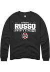 Main image for Catherine Russo Rally Mens Black Ohio State Buckeyes NIL Stacked Box Crew Sweatshirt
