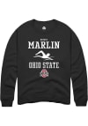 Main image for Krista Marlin  Rally Ohio State Buckeyes Mens Black NIL Sport Icon Long Sleeve Crew Sweatshirt