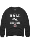 Main image for Paige Hall  Rally Ohio State Buckeyes Mens Black NIL Sport Icon Long Sleeve Crew Sweatshirt