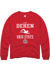 Main image for Reese Dehen  Rally Ohio State Buckeyes Mens Red NIL Sport Icon Long Sleeve Crew Sweatshirt