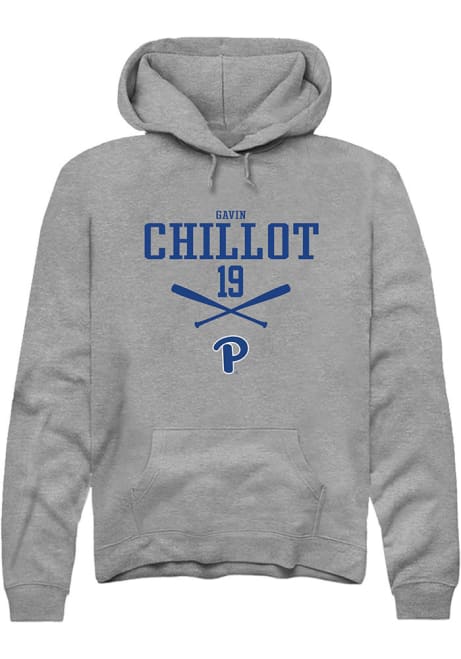 Gavin Chillot Rally Mens Graphite Pitt Panthers NIL Sport Icon Hooded Sweatshirt