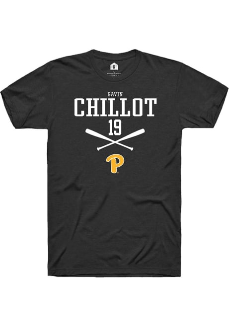 Gavin Chillot Black Pitt Panthers NIL Sport Icon Short Sleeve T Shirt