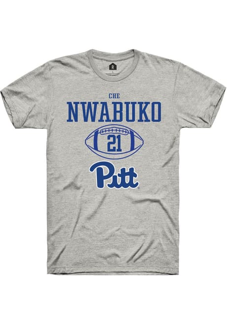 Che Nwabuko Ash Pitt Panthers NIL Sport Icon Short Sleeve T Shirt