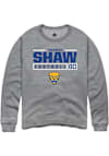 Main image for Thaddeus Shaw Rally Mens Graphite Pitt Panthers NIL Stacked Box Crew Sweatshirt