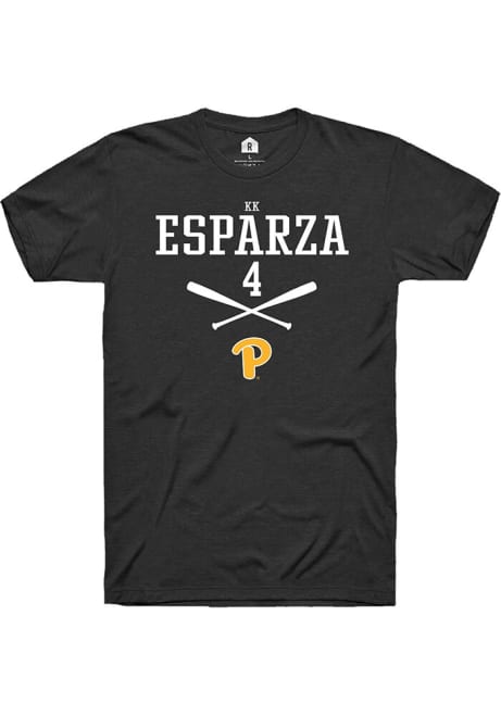 Kk Esparza Black Pitt Panthers NIL Sport Icon Short Sleeve T Shirt