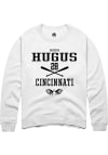 Main image for Griffin Hugus  Rally Cincinnati Bearcats Mens White NIL Sport Icon Long Sleeve Crew Sweatshirt