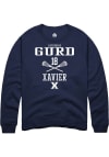 Main image for Catherine Gurd  Rally Xavier Musketeers Mens Navy Blue NIL Sport Icon Long Sleeve Crew Sweatshir..