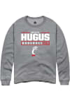 Main image for Griffin Hugus Rally Mens Graphite Cincinnati Bearcats NIL Stacked Box Crew Sweatshirt