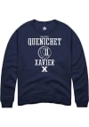 Main image for Karissa Quenichet  Rally Xavier Musketeers Mens Navy Blue NIL Sport Icon Long Sleeve Crew Sweats..