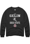 Main image for Danni Gelin  Rally Ohio State Buckeyes Mens Black NIL Sport Icon Long Sleeve Crew Sweatshirt