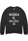 Main image for Ellie Wagner  Rally Ohio State Buckeyes Mens Black NIL Sport Icon Long Sleeve Crew Sweatshirt