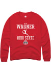 Main image for Ellie Wagner  Rally Ohio State Buckeyes Mens Red NIL Sport Icon Long Sleeve Crew Sweatshirt