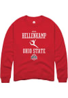 Main image for Emma Hellenkamp  Rally Ohio State Buckeyes Mens Red NIL Sport Icon Long Sleeve Crew Sweatshirt