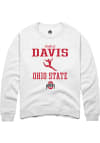 Main image for Isabelle Davis  Rally Ohio State Buckeyes Mens White NIL Sport Icon Long Sleeve Crew Sweatshirt