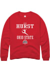 Main image for Kara Hurst Rally Mens Red Ohio State Buckeyes NIL Sport Icon Crew Sweatshirt