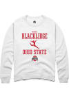 Main image for Macie Blacklidge  Rally Ohio State Buckeyes Mens White NIL Sport Icon Long Sleeve Crew Sweatshir..