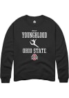 Main image for Molly Youngblood  Rally Ohio State Buckeyes Mens Black NIL Sport Icon Long Sleeve Crew Sweatshir..