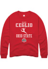 Main image for Reagan Ceglio  Rally Ohio State Buckeyes Mens Red NIL Sport Icon Long Sleeve Crew Sweatshirt