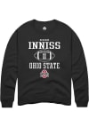 Main image for Brandon Inniss  Rally Ohio State Buckeyes Mens Black NIL Sport Icon Long Sleeve Crew Sweatshirt