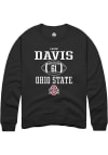 Main image for Caden Davis  Rally Ohio State Buckeyes Mens Black NIL Sport Icon Long Sleeve Crew Sweatshirt