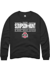 Main image for Calvin Simpson-Hunt  Rally Ohio State Buckeyes Mens Black NIL Stacked Box Long Sleeve Crew Sweat..